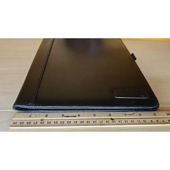 Vintage Black Perry Ellis Calculator Portfolio No Calculator - Picture 8 of 9